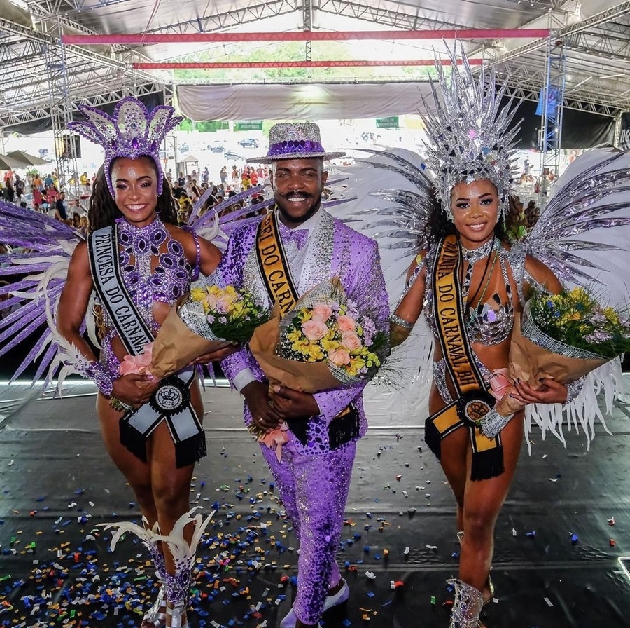 Ex-morador de rua, Wallace Guedes é o novo Rei Momo do Carnaval