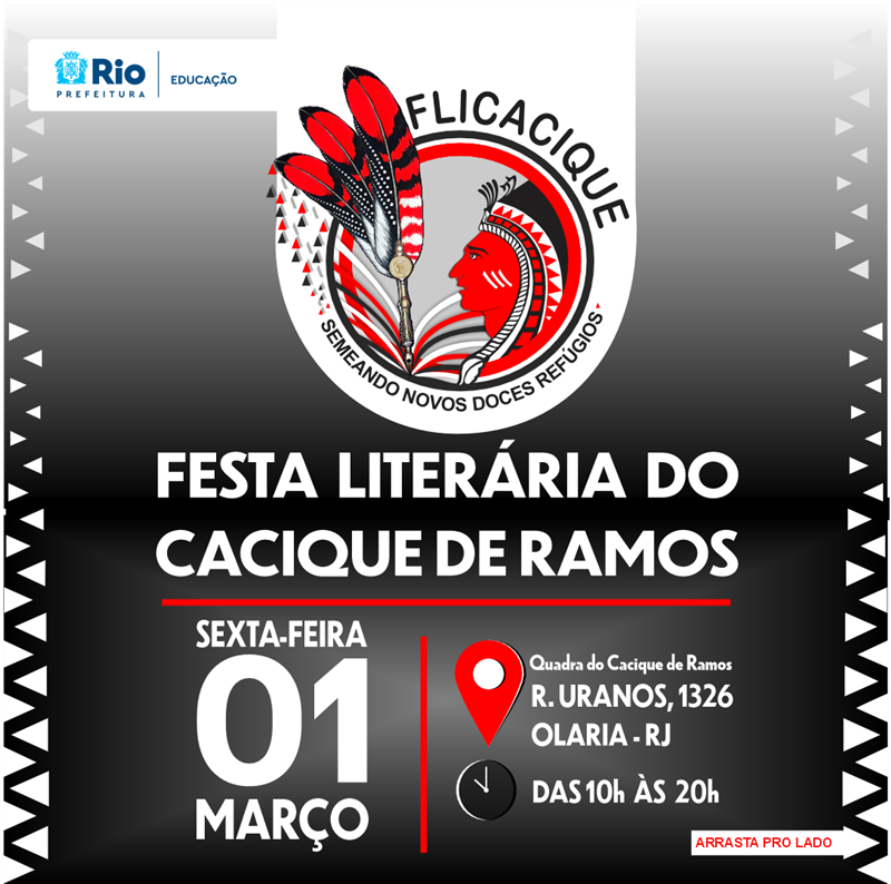 FliCacique – Primeira festa literária do Cacique de Ramos